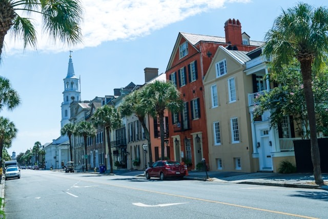 A street in Charleston.